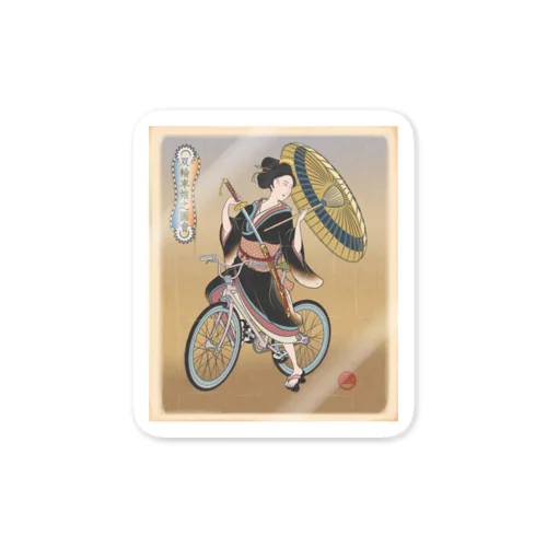 "双輪車娘之圖會" 5-#1 Sticker