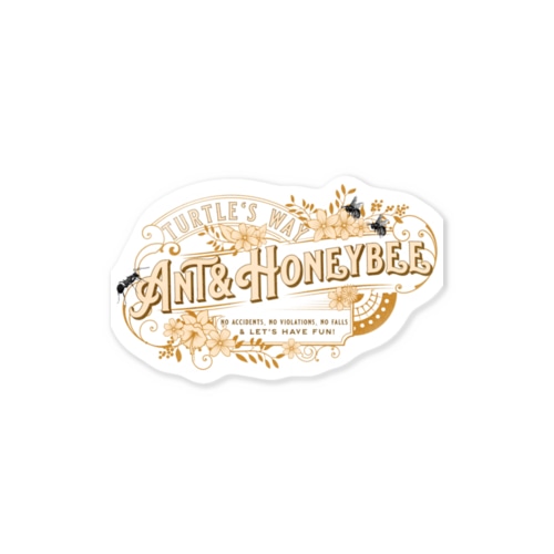 ANT & HONEYBEE Sticker