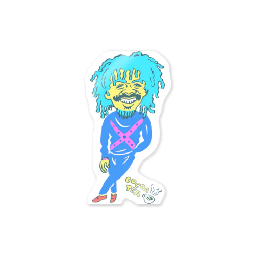 cocoa  tea Sticker