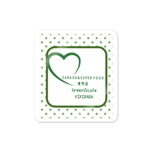  KIKIRARAロゴ入り Sticker