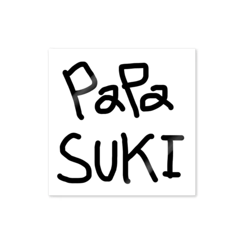 papasuki Sticker