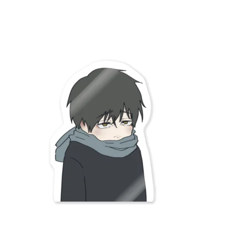 “Don't leave me”　ステッカー Sticker