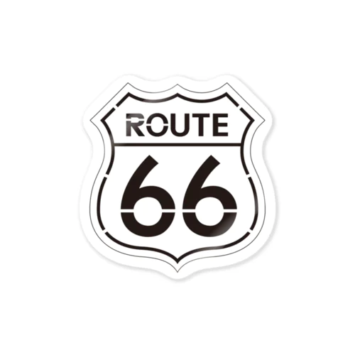 ROUTE 66 ステッカー