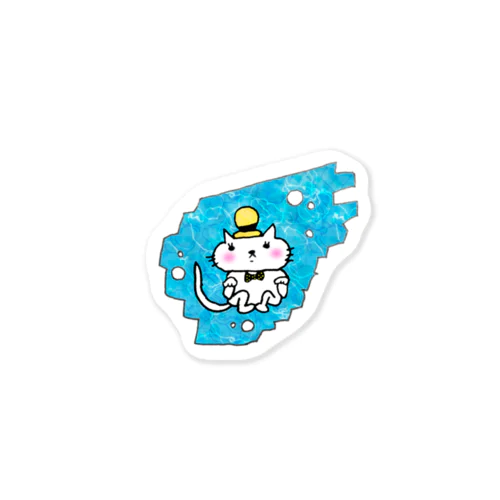 水中猫 Sticker