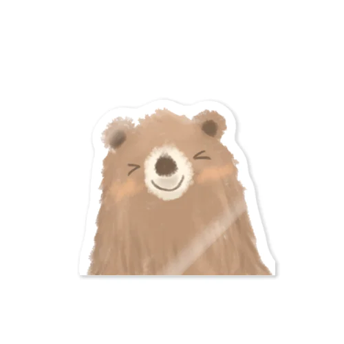 にっこりクマさん Sticker