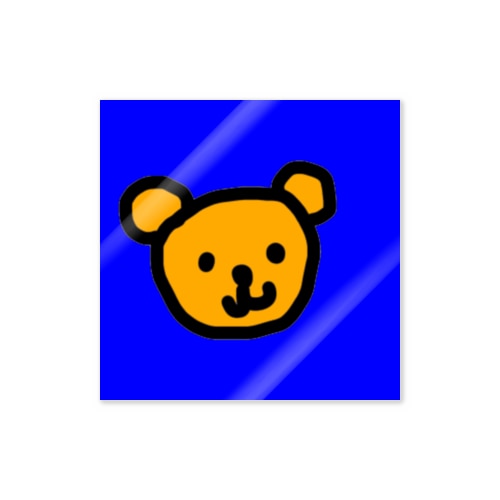 派手くま Sticker