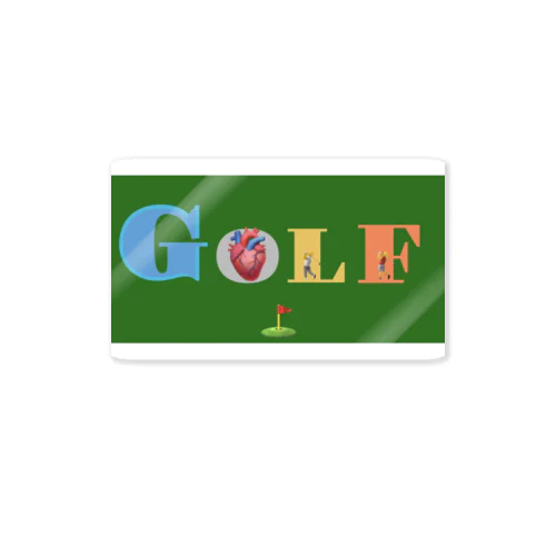 ゴルフ Sticker