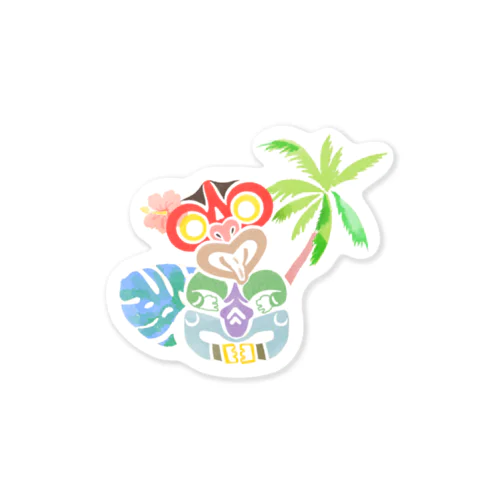 tiki《ご機嫌》 Sticker