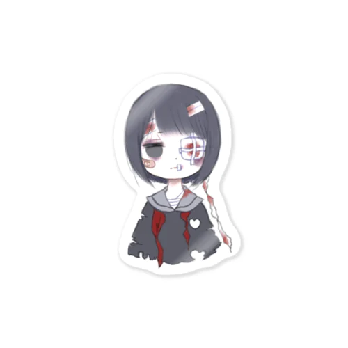 どじっこ女の子 Sticker