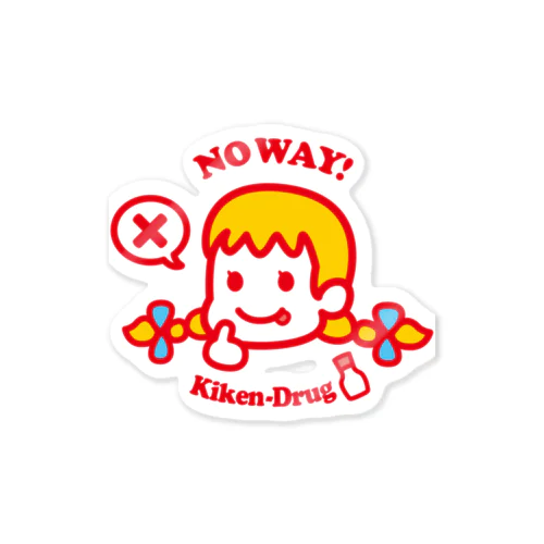 危険ドラッグちゃん Sticker