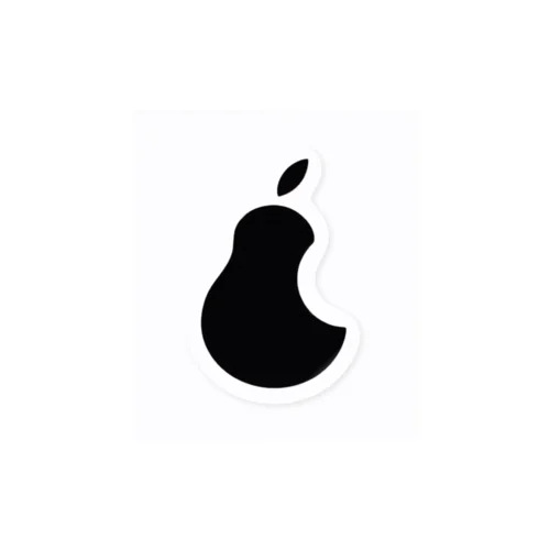black pear Sticker