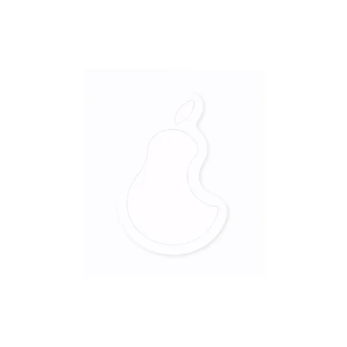 white pear Sticker