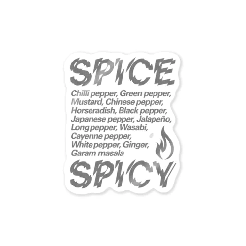 SPICE SPICY（Diagonal） ステッカー