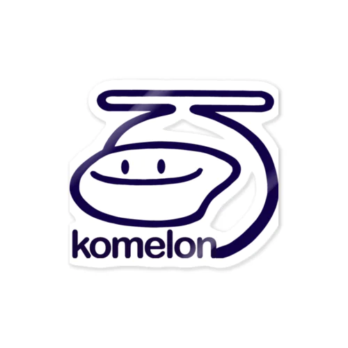 komelon(米とメロン)club ステッカー