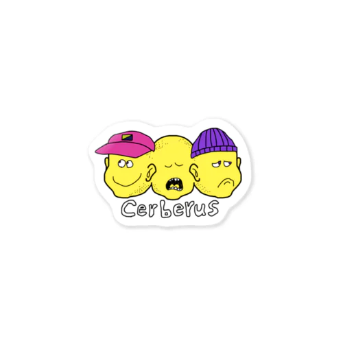 Cerberus(yellow) Sticker