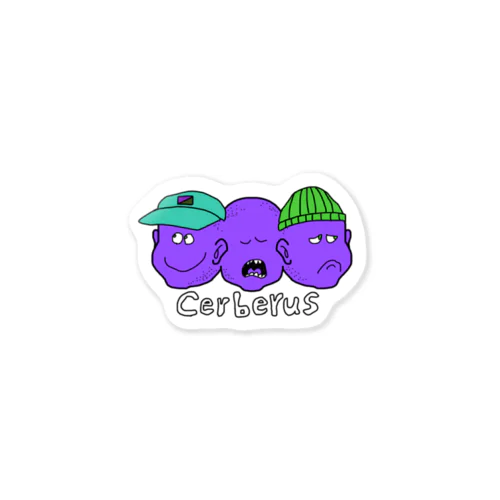 Cerberus(purple) Sticker