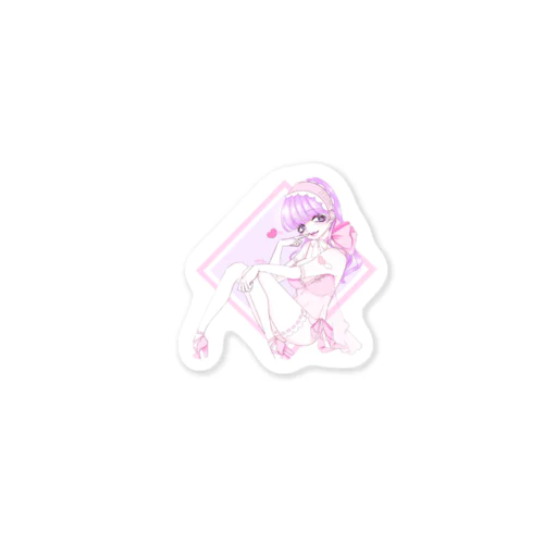 甘ロリ地雷ちゃん🎀 Sticker