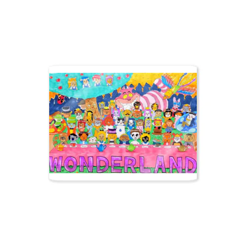 Wonderland Sticker