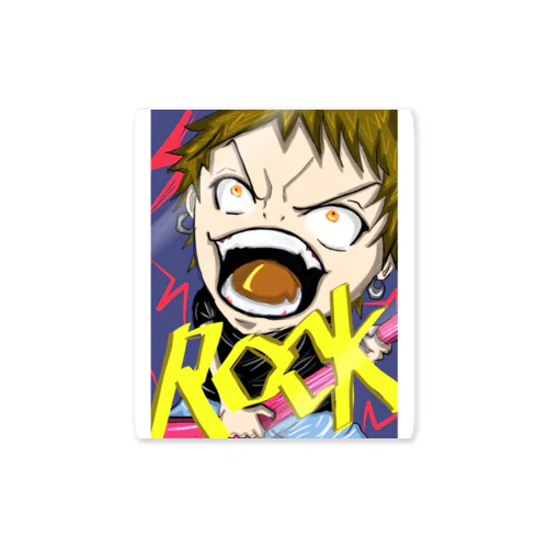 ROCKな ステッカー