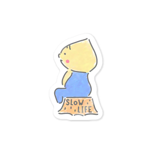 SLOW LIFE くりぼーや Sticker