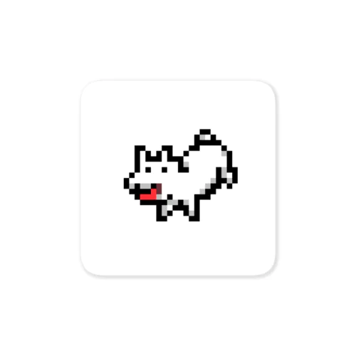 ドット絵　ワンコ Sticker