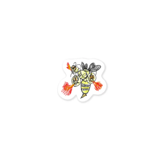 伝説の偉そうなハチ Sticker