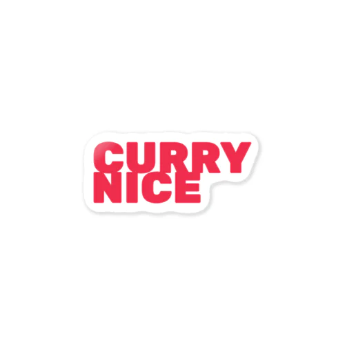 CURRY NICE Sticker