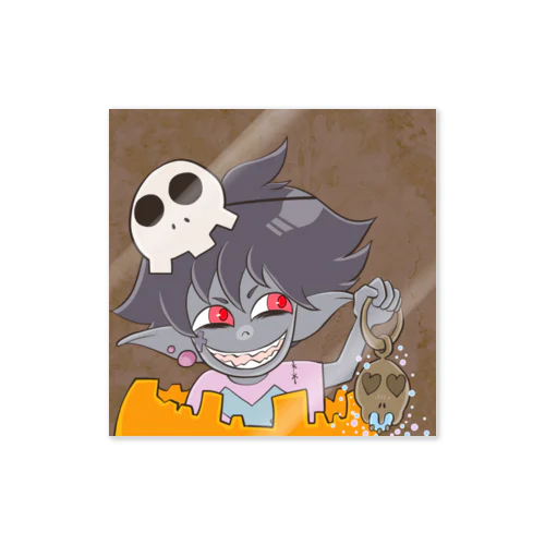 ハロウィンverハオ Sticker