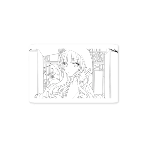 一希凛ラフグッズ2 Sticker