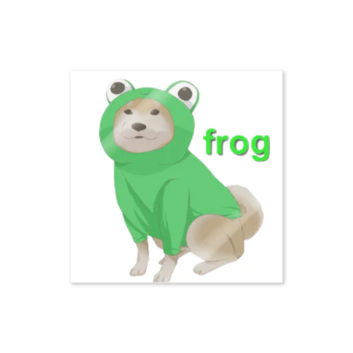 frog ステッカー