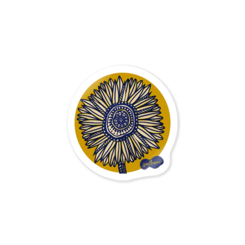 Sunflower Sticker