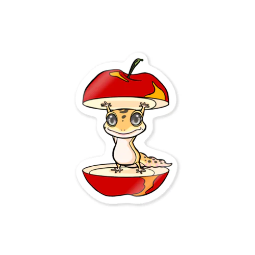 ひょっこりレオパ Sticker