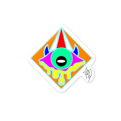 Guardian deity Sticker