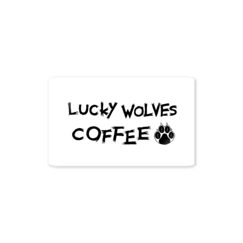 LUCKY WOLVES GOODS ステッカー