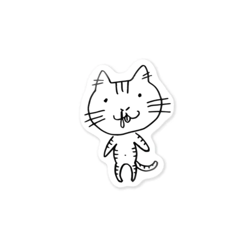 だらずねこ Sticker