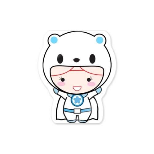 GOKAKU☆BABYしろくま Sticker