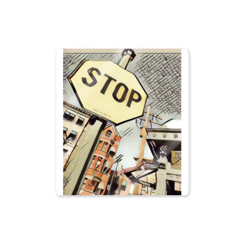 STOP Sticker