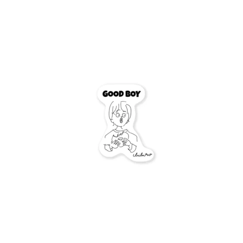 GOOD BOY Sticker