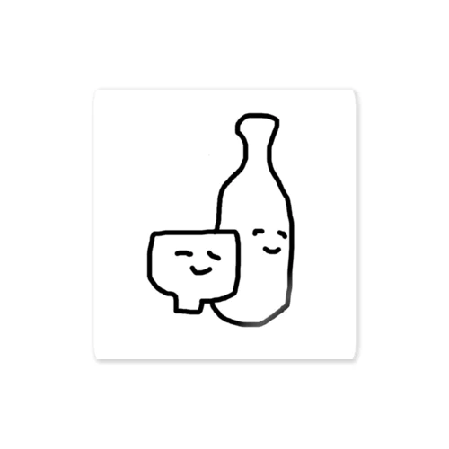 日本酒くん ステッカー