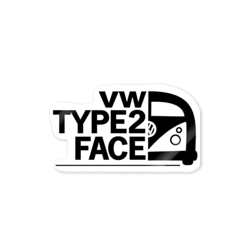 VW T-2 Face Sticker