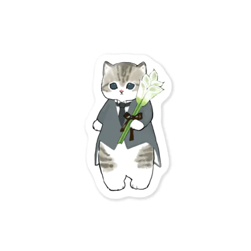 花婿にゃん Sticker