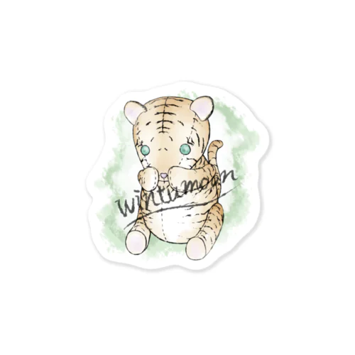 wintumoon tiger Sticker