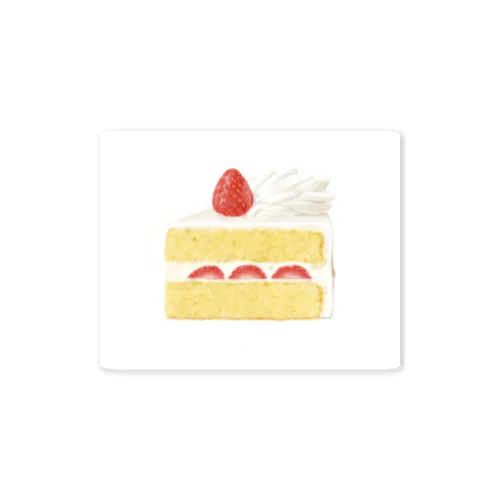 いちごのショートケーキシリーズ1 Sticker