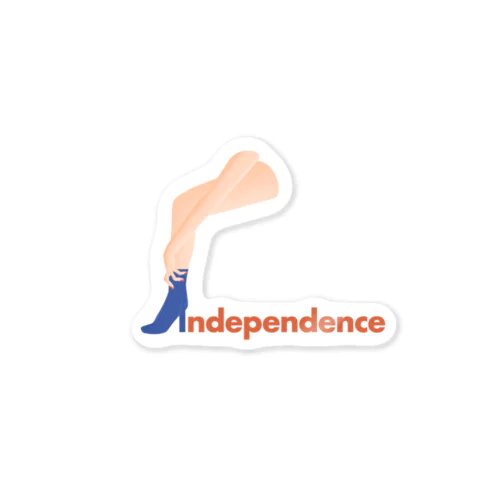 Independence Sticker