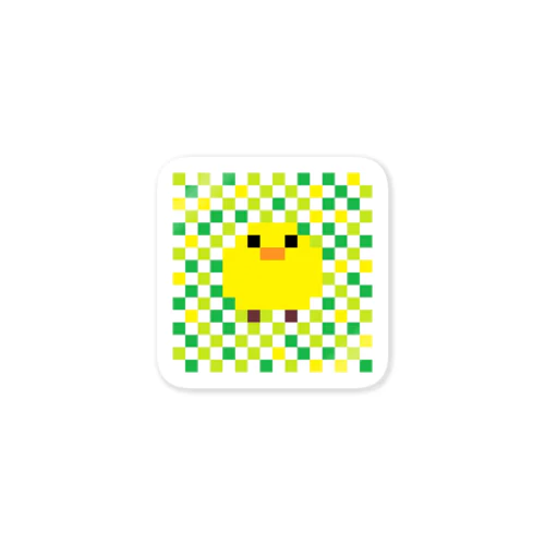 ピヨdot Sticker