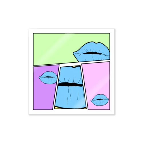 Delicate Lips Sticker