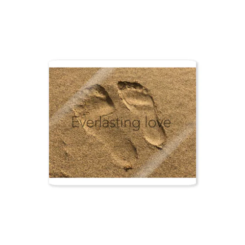 Everlasting love Sticker