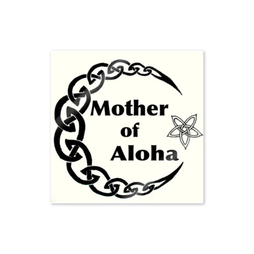 Mother of Aloha Polynesian tattoo ステッカー