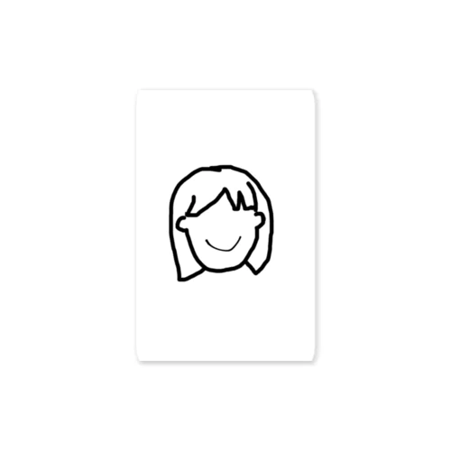 スマイル女子 Sticker