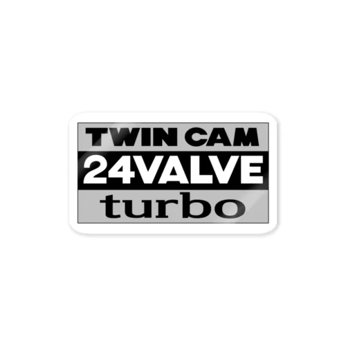 TWINCAM 24VALVE TURBO ステッカー